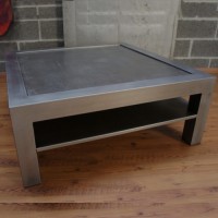 Table basse design métal de fabrication artisanale et française