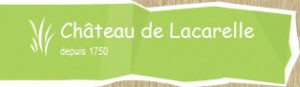Logo CHÂTEAU DE LACARELLE