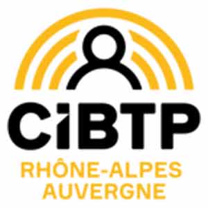 Logo CIBTP RHÔNE-ALPES AUVERGNE