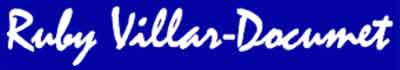 Logo RUBY VILLAR-DOCUMET